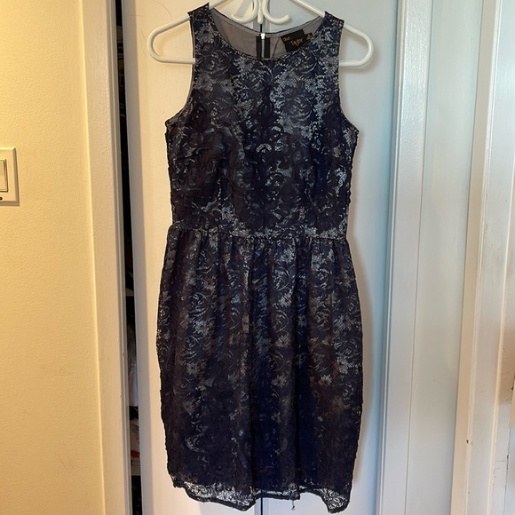 BNWT Navy Blue lace dress. Size 6 - Picture 1 of 4